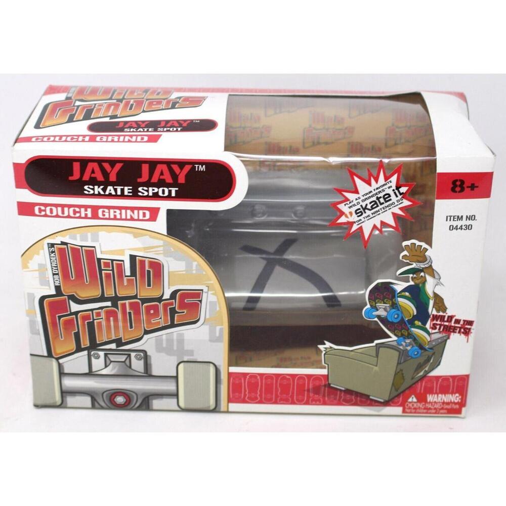 Rob Dyrdek Wild Grinders Jay Jay Skate Board Spot Couch Grind New mini toy
